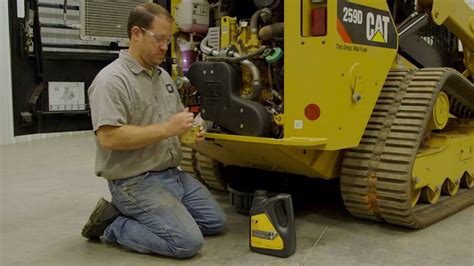 cat skid steer oil change interval|Cat 259D3 Maintenance & Service .